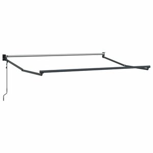 vidaXL Elektrisches Markisenrahmen Anthrazit 2,5 x 2 m Aluminium