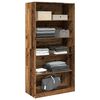 vidaXL Kleiderschrank Altholz-Optik 100x50x200 cm Holzwerkstoff