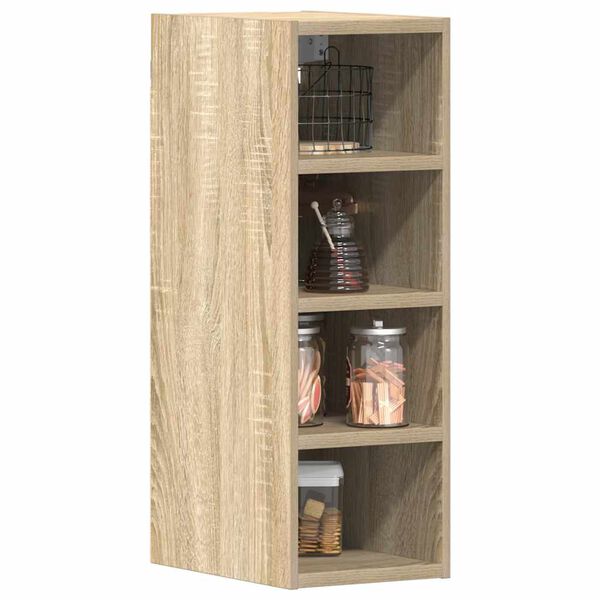 vidaXL H&auml;ngeschrank Sonoma-Eiche 20x29,5x60 cm Holzwerkstoff