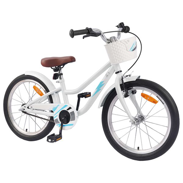 vidaXL Kinderfahrrad 20 Zoll f&uuml;r 6-11 Jahre alt Wei&szlig;
