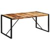 vidaXL Esstisch 175x90x76 cm Raues Massivholz Mango