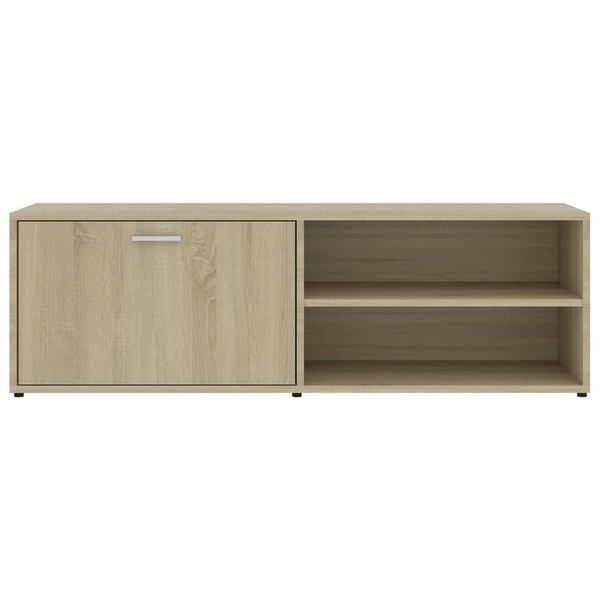vidaXL TV-Schrank Sonoma-Eiche 120x34x37 cm Holzwerkstoff