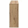 vidaXL Konsolentisch Artisan-Eiche 155 x 29 x 74 cm Holzwerkstoff