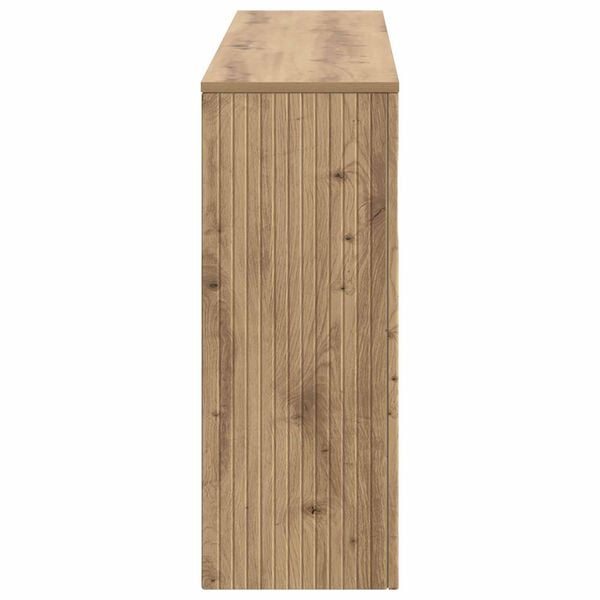 vidaXL Konsolentisch Artisan-Eiche 155 x 29 x 74 cm Holzwerkstoff