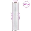 vidaXL Stretchfolie 6 Stk. Transparent 17 &mu;m 50 cm x 300 m