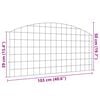 vidaXL Teichzaun Set 5 pcs Gr&uuml;n 100 x 50 cm Stahl