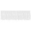 vidaXL Spitzenvorhang Wei&szlig; 120 x 500 cm Polyester
