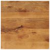 vidaXL Tischplatte 70x70x2,5 cm Quadratisch Massivholz Mango