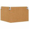 vidaXL K&uuml;chenschrank mit Regal Altholz 57 x 57 x 40 cm Holzwerkstoff