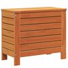 vidaXL Gartenhocker Wachsbraun 62x31,5x52 cm Massivholz Kiefer