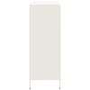 vidaXL Highboard Weiß 68x39x101,5 cm Stahl
