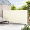 vidaXL Seitenmarkise Ausziehbar 200x600 cm Creme
