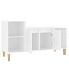 vidaXL TV-Schrank Wei&szlig; 100x35x55 cm Holzwerkstoff