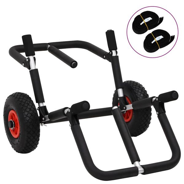 vidaXL SUP Trolley für 2 Surfbretter Klappbar 90 kg Aluminium