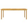 vidaXL 11-tlg. Garten-Essgruppe Beige
