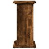 vidaXL Postament mit Stauraum Räuchereiche 31x30x60 cm Holzwerkstoff