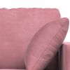 vidaXL Sofa 2 pcs Rosa Gesamtabmessungen: 138 x 78 x 80 cm (B x T x H)