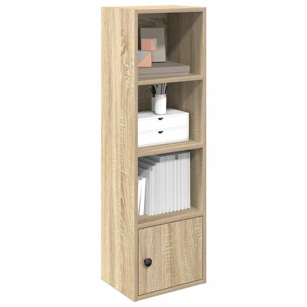vidaXL B&uuml;cherregal Sonoma-Eiche 31x24x102 cm Holzwerkstoff