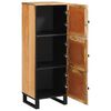 vidaXL Highboard mit Speicher Braun 40 x 33 x 110 cm Massivholz Mango