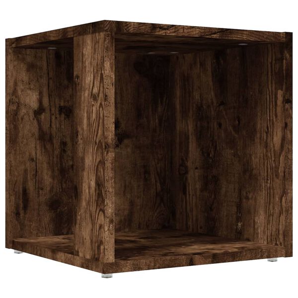 vidaXL Beistelltisch R&auml;uchereiche 33x33x34,5 cm Holzwerkstoff