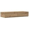 vidaXL Bettschubladen Artisan-Eiche 80 x 36,5 x 16,5 cm Holzwerkstoff