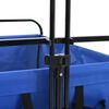 vidaXL Klapp-Handwagen Blau 89 x 63 x 96 cm Stahl und Oxford-Stoff