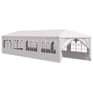 vidaXL Gartenzelt 3x12 m Wei&szlig;