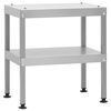 vidaXL Tisch f&uuml;r R&auml;ucherofen 40x28x44,5 cm Verzinkter Stahl