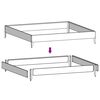 vidaXL Hochbeet 100x100x26 cm Cortenstahl