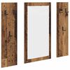 vidaXL Wandmontierter nachttisch Wandmontiert Altholz 96 x 1,5 x 90 cm