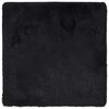 vidaXL Teppich Shaggy Hochflor NAVARRA Schwarz 160x160 cm Polyester
