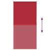 vidaXL Verdunkelungsrollo Rot 70x175 cm Stoffbreite 65,7 cm Polyester