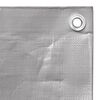 vidaXL Abdeckplane 260 g/m&sup2; 8x8 m Grau HDPE