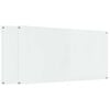 vidaXL K&uuml;chenr&uuml;ckwand 2 stk. Transparent 120 x 60 cm Geh&auml;rtetes Glas
