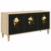 vidaXL TV-Schrank BREMEN 102 x 33 x 50 cm Sonoma Holzwerkstoff