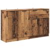vidaXL Sideboard mit Schubladen 3 pcs Altholz Holzwerkstoff