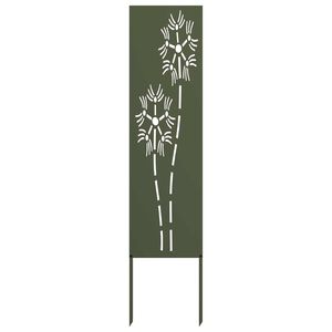 vidaXL Garten Sichtschutz-Leinwand Olivgr&uuml;n 32 x 140 cm