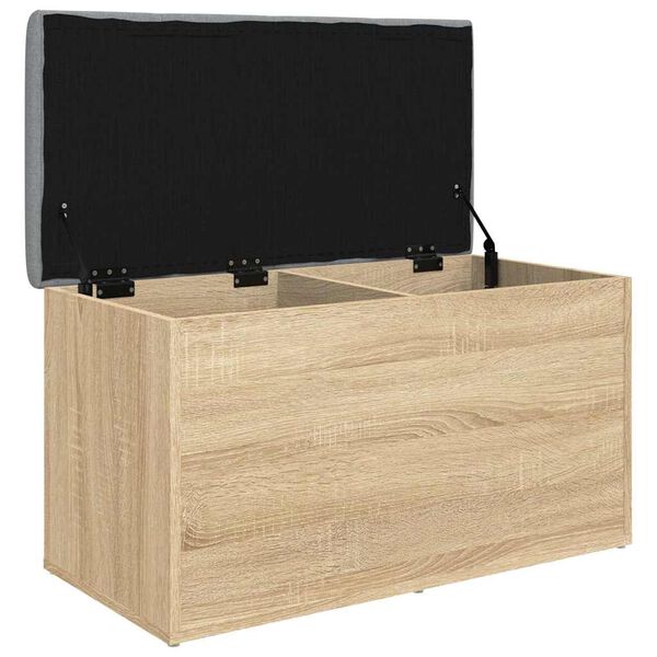 vidaXL Aufbewahrungsbank Sonoma-Eiche 82 x 42 x 45 cm Holzwerkstoff