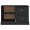 vidaXL TV-Schrank Schwarz 73x35,5x47,5 cm Holzwerkstoff