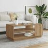 vidaXL Couchtisch Artisan-Eiche 102x55x43 cm Holzwerkstoff
