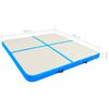 vidaXL Aufblasbare Gymnastikmatte mit Pumpe 200x200x20 cm PVC Blau