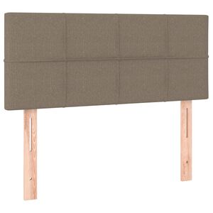 vidaXL Kopfteil Taupe 100x5x78/88 cm Stoff