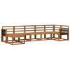 vidaXL Outdoor-Sofagarnitur 7 pcs Natur Massivholz Akazie