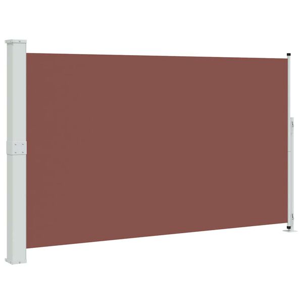 vidaXL Seitenmarkise Ausziehbar 180x300 cm Braun