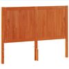 vidaXL Kopfteil Wachsbraun 135 cm Massivholz Kiefer