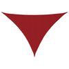 vidaXL Sonnensegel Oxford-Gewebe Dreieckig 3x3x4,24 m Rot