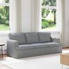 vidaXL Sofa Hellgrau Gesamtabmessungen: 201 x 80 x 85 cm (B x T x H)