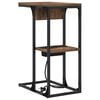 vidaXL Nachttisch Ger&auml;ucherte Eiche 41,5 x 26 x 60,5 cm Holzwerkstoff