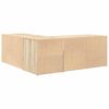 vidaXL Eckregal Sonoma-Eiche 200x40x45 cm Holzwerkstoff