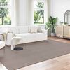 vidaXL Bereichsteppiche Rechtwinklig LUGO Taupe 340 x 240 cm Polyester